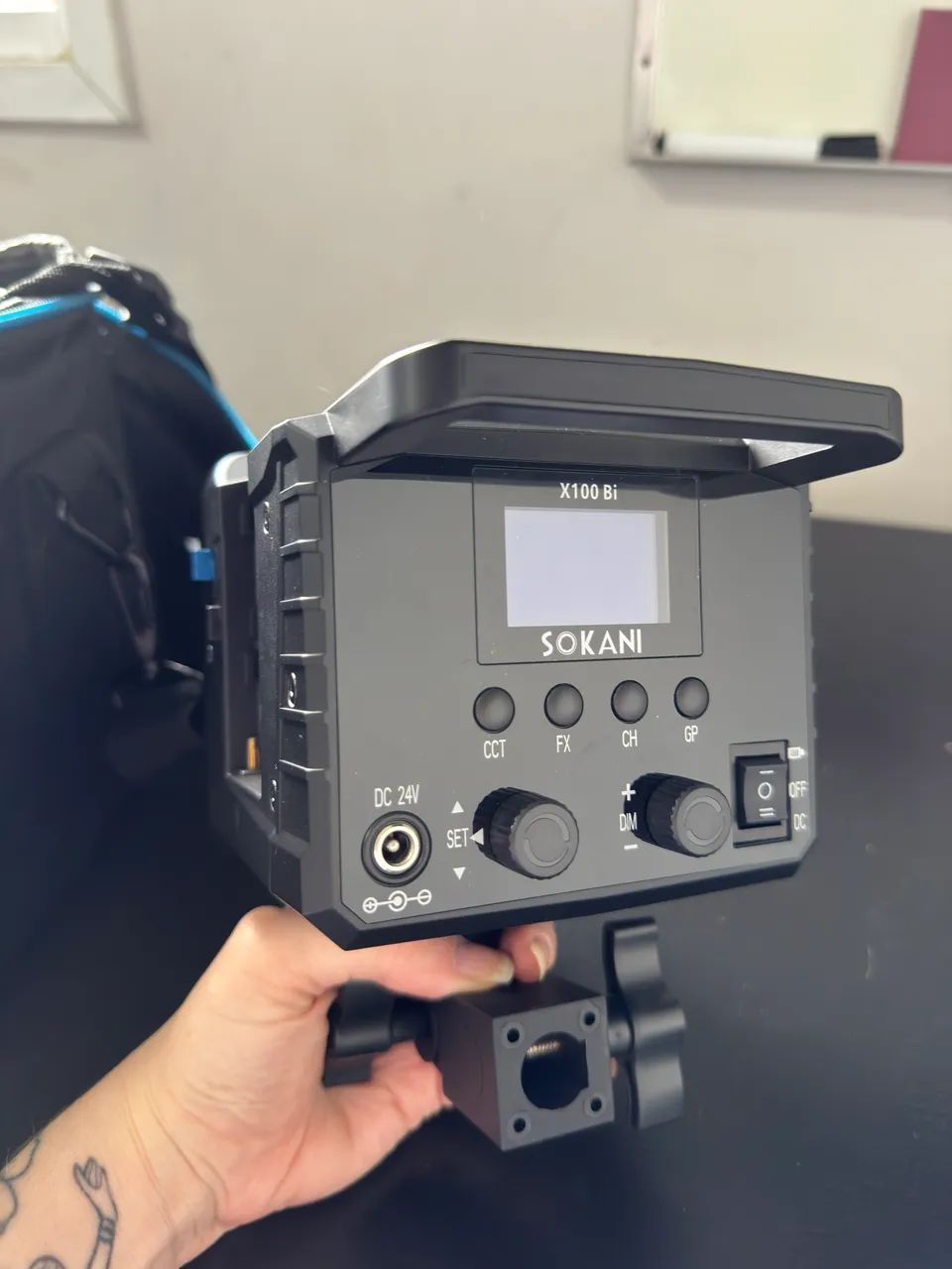 SOKANI x100 com bag e panela refletora