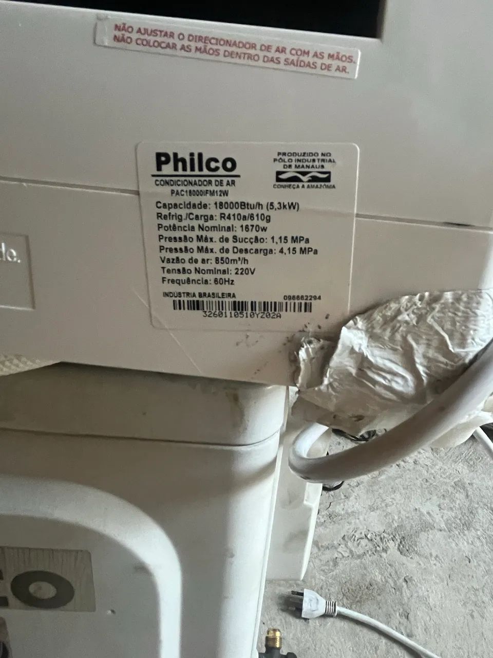 Vendo Ar-condicionado Philco