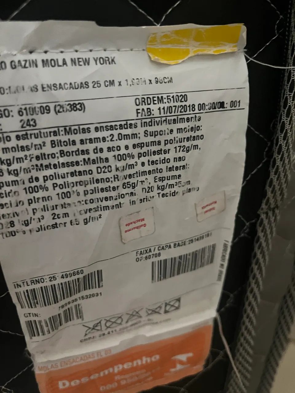 Colchão viúvo com base ! Ótimo estado - Foto 4