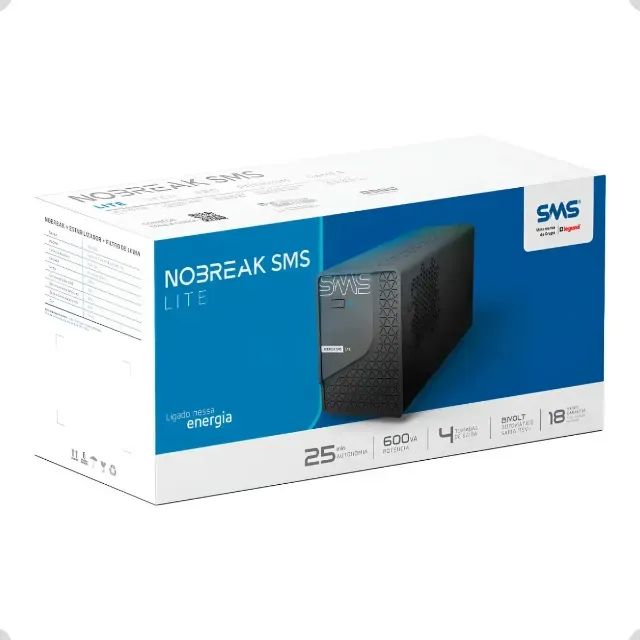 NOBREAK SMS LITE 600VA