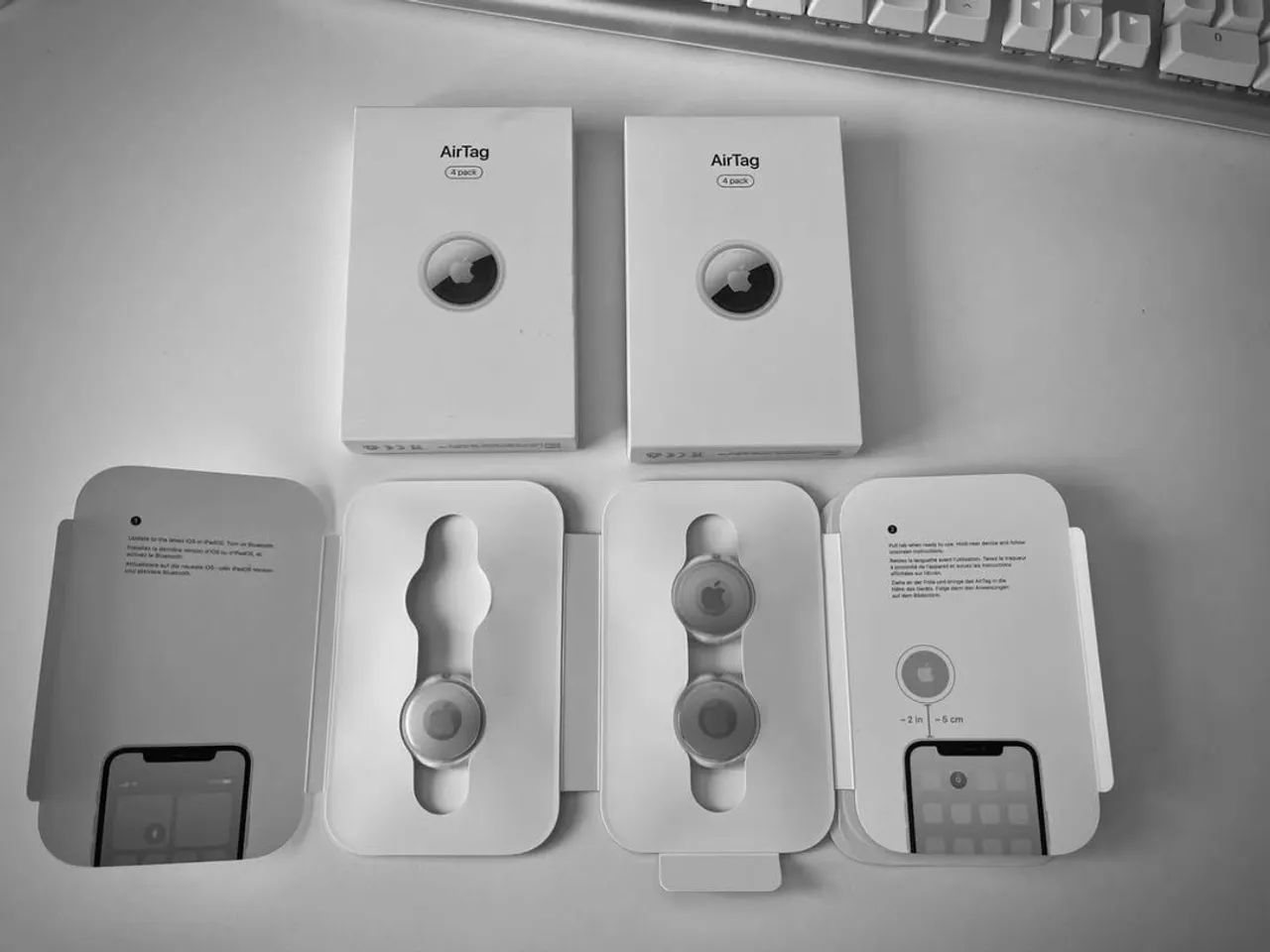 Nuca mais perca nada! 4 Airtag Appel Original Novo Lacrado Entrego