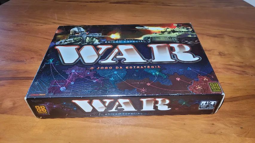 Jogo de Tabuleiro War Edição Especial