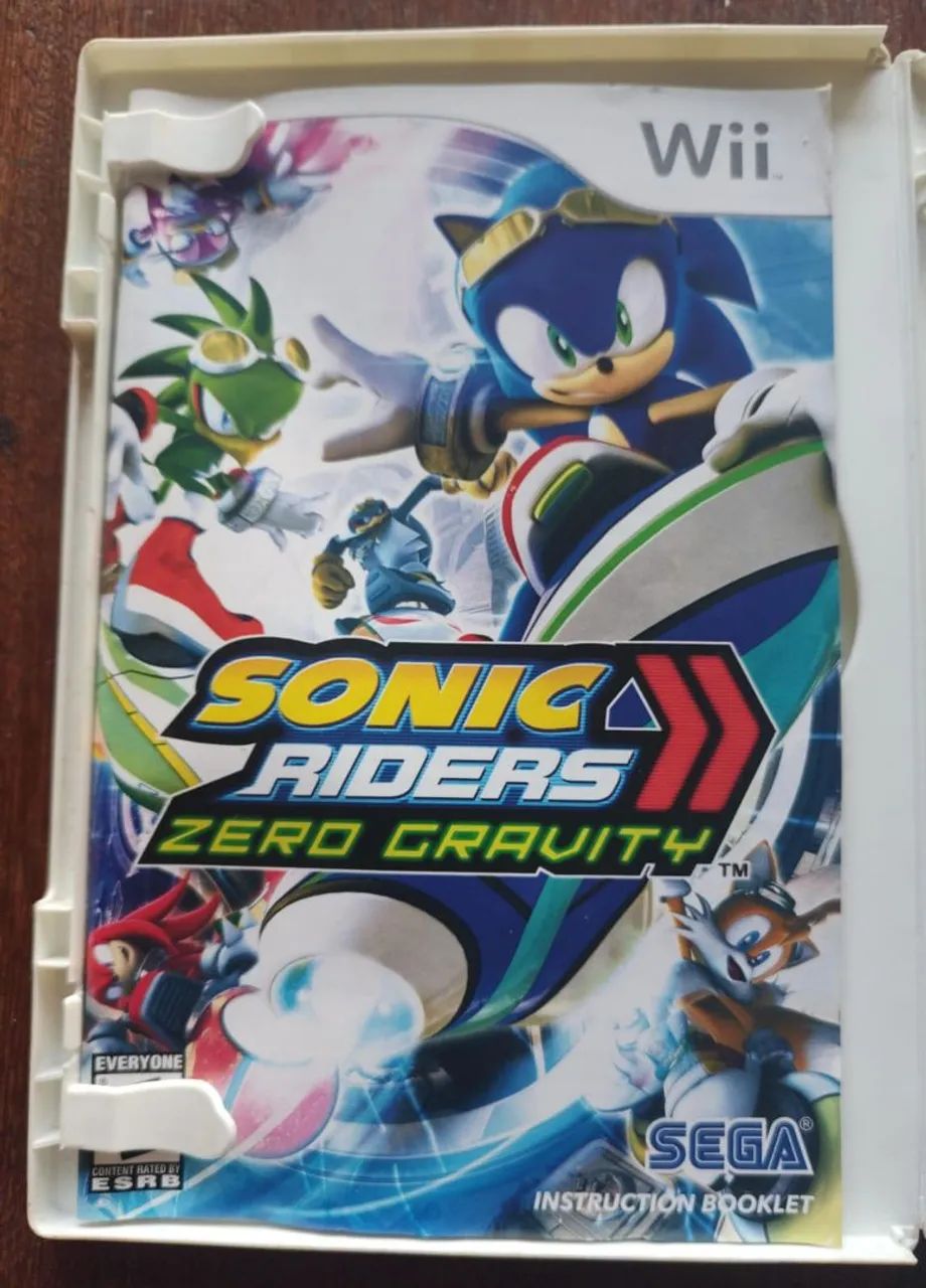 Sonic Riders Zero Gravity = R$: 100 - Foto 2