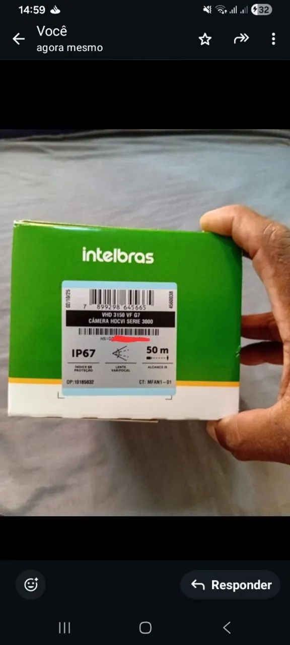 Câmera intelbras VHD 3150B VF - Foto 2