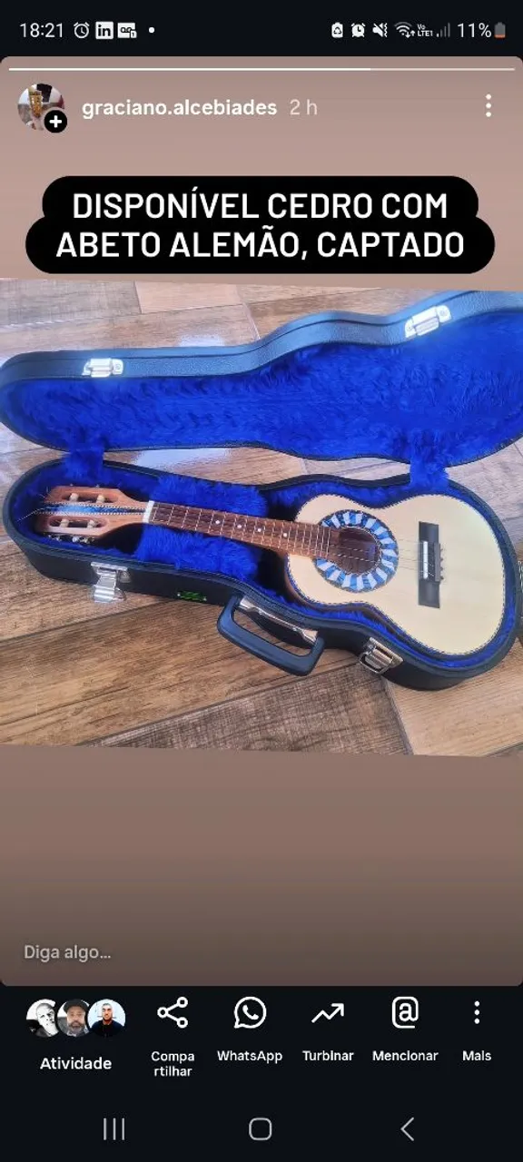 Violao yamaha Apx-10 na made in japan - Instrumentos musicais