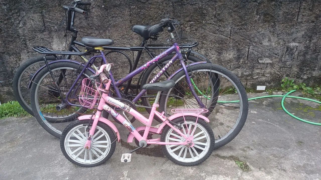 3 Bicicletas usadas bem conservada funcionando bem - Foto 2