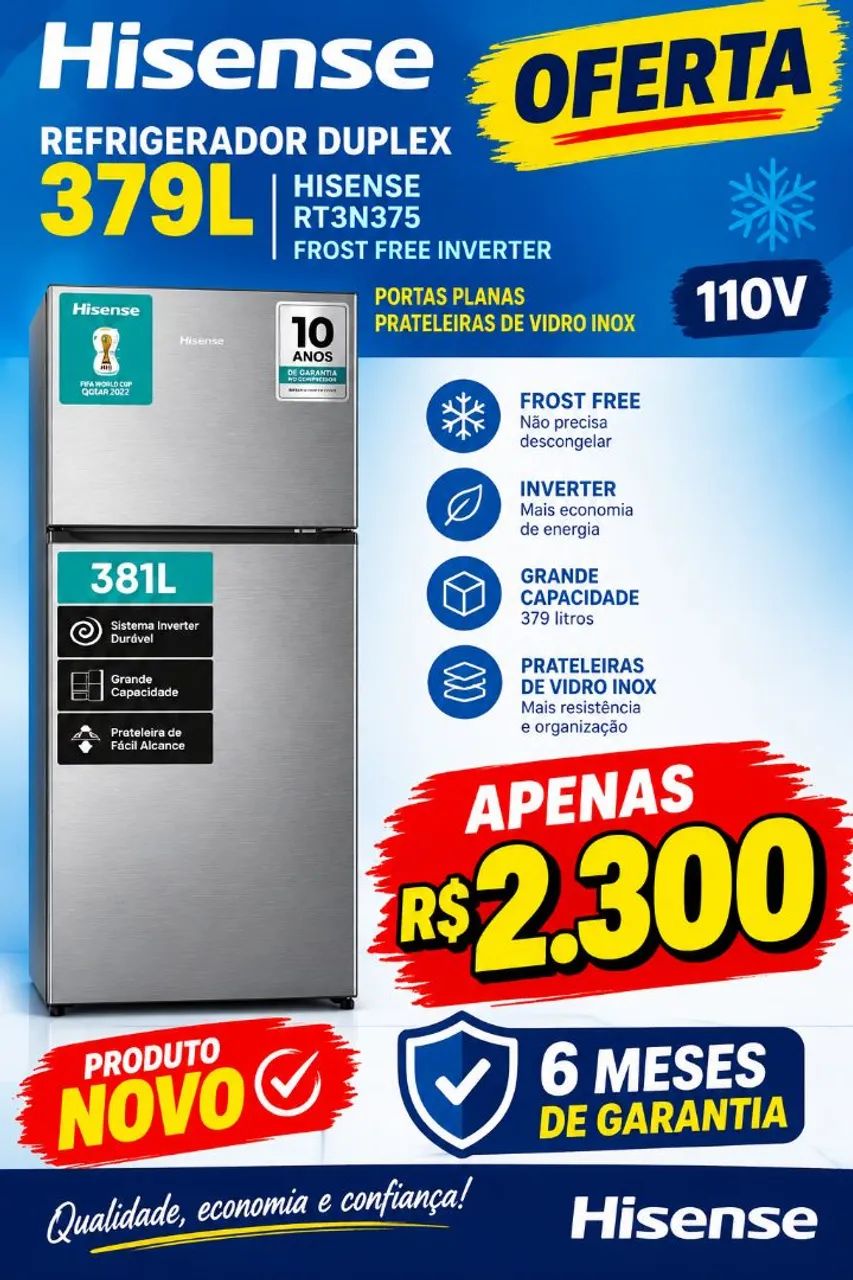 Geladeira nova - Foto 2