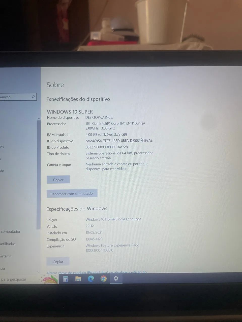Notebook Samsung i3 11ª Geração + HD 1TB ? Notebook Samsung