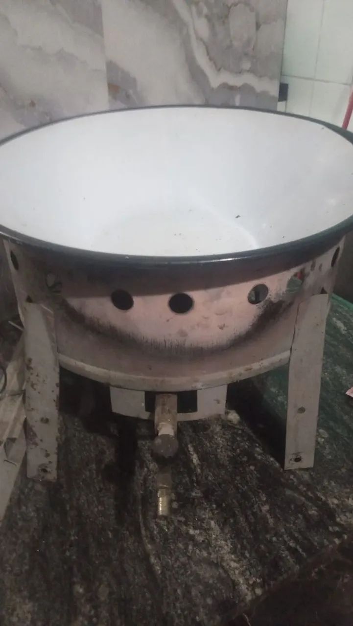 Tacho de batata a gaz 