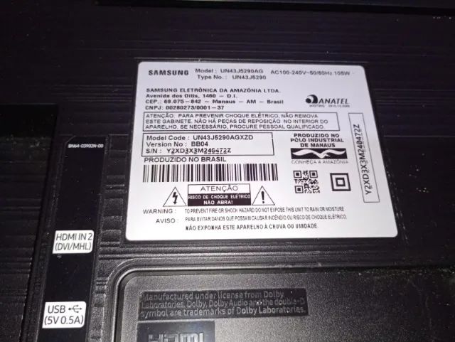 Smart TV LED de 43 polegadas da Samsung ( POR FAVOR LEIA) - Foto 4