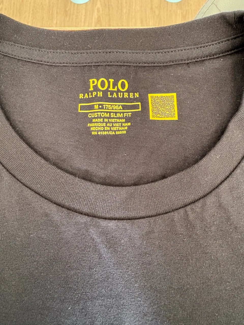 Camiseta Preta básica Ralph Lauren  - Foto 2