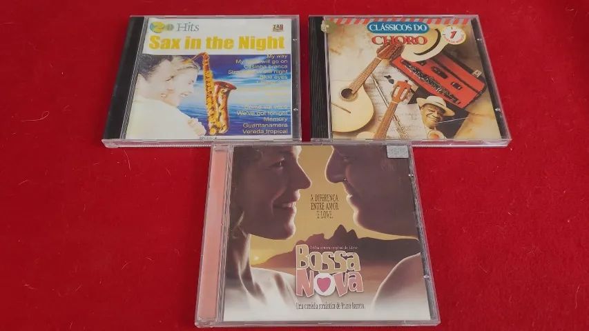 Lote com 2 CDs coletânea / trilha sonora
