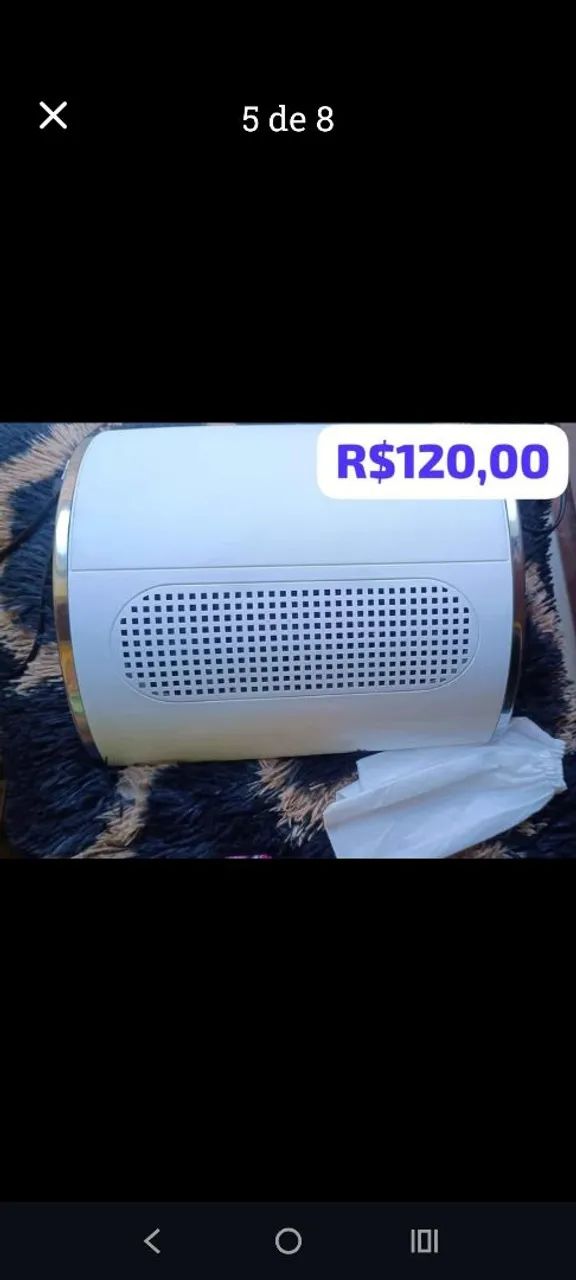 Sugador de pó  de unhas