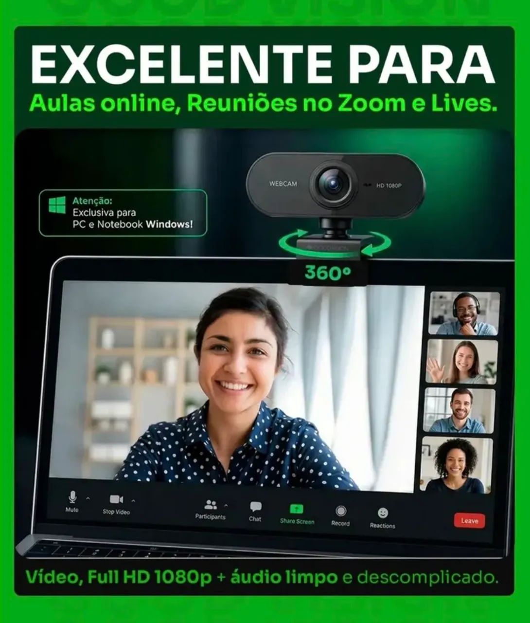 Webcam Full HD - Foto 5