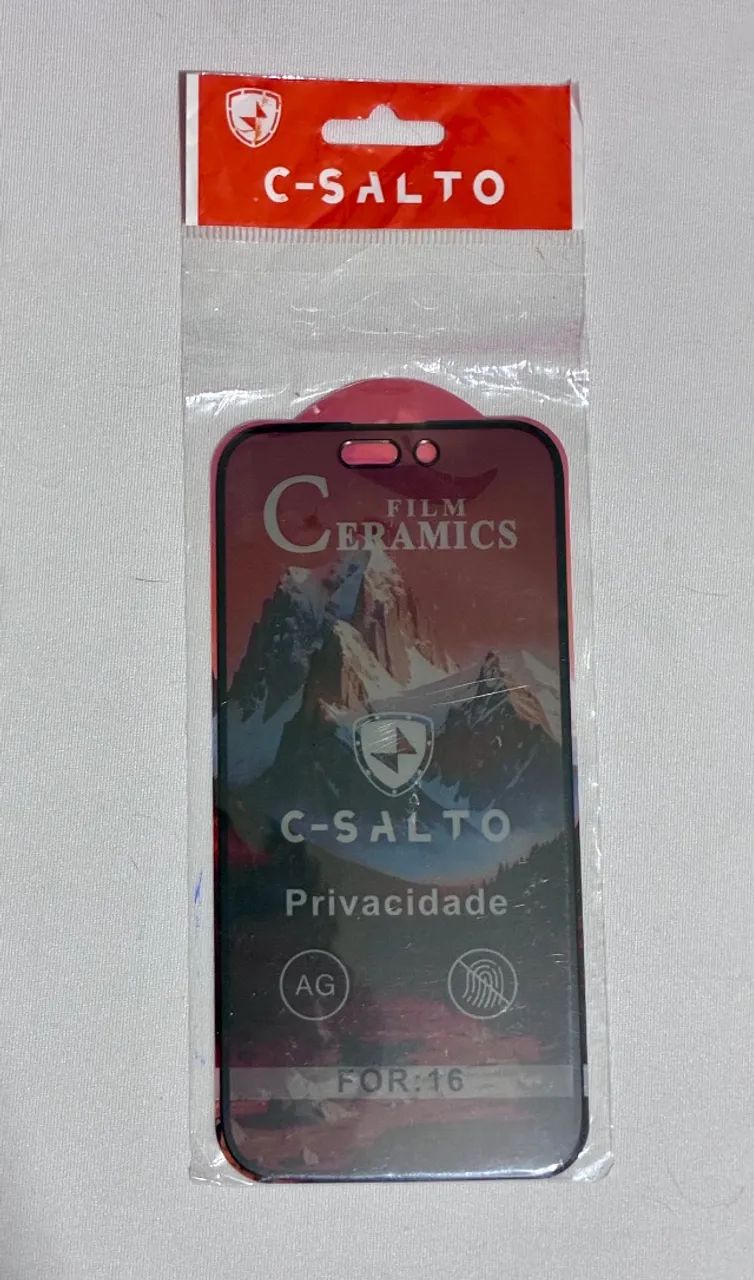Película Cerâmica IPhone 15 e 16