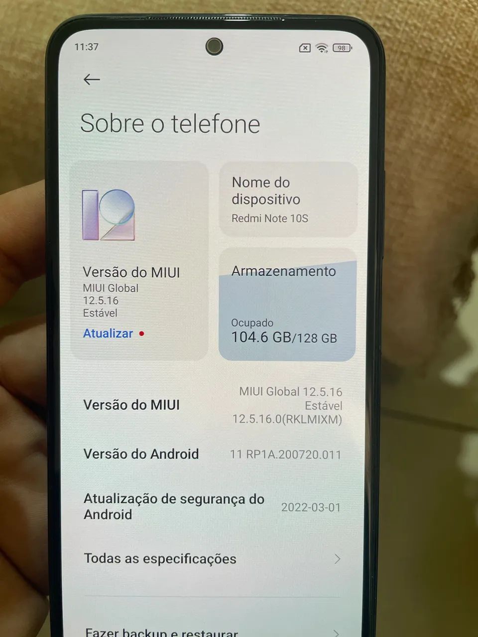 Redmi note 10s celular  - Foto 5