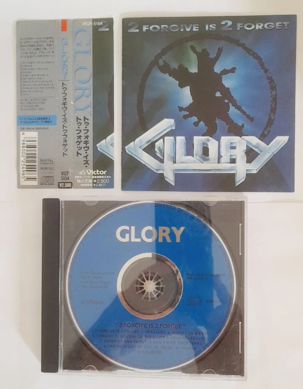 CD - Glory 2 Forgive is 2 Forget (Ed. Japão)