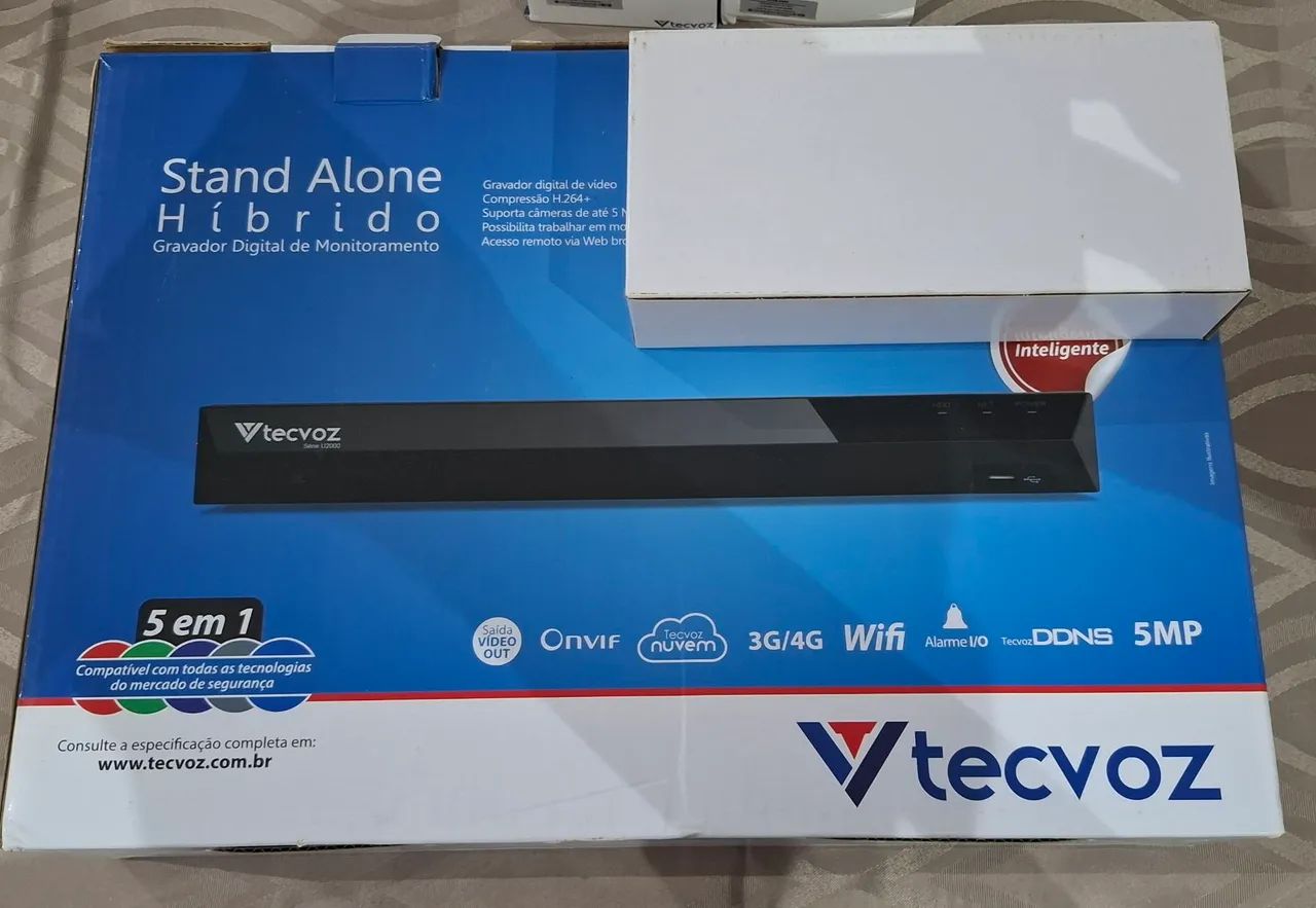 Kit DVR e Câmeras Tecvoz  - Foto 2