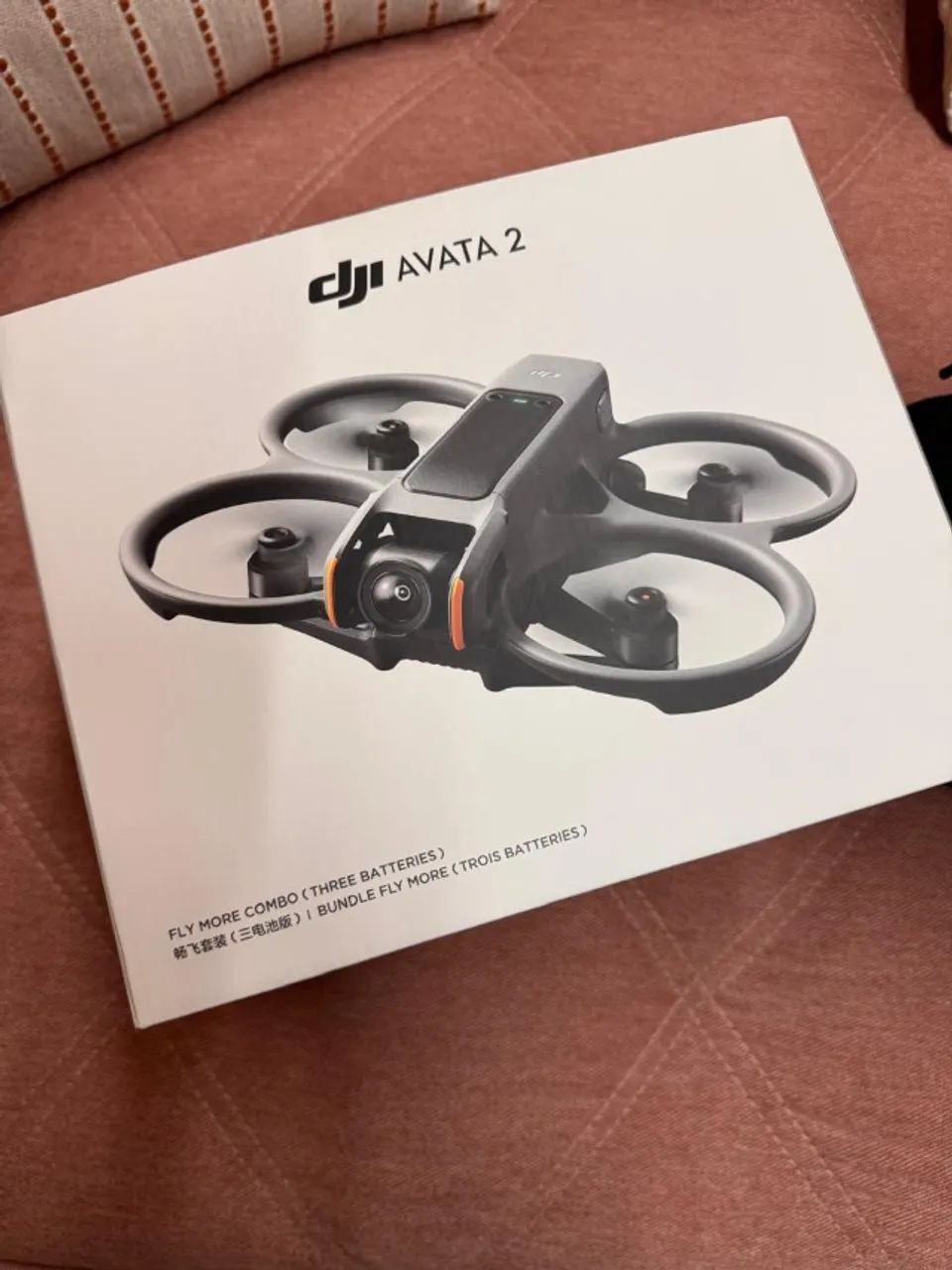 Drone DJI Avata 2 Fly More Combo - 3 baterias | Novo, sem uso