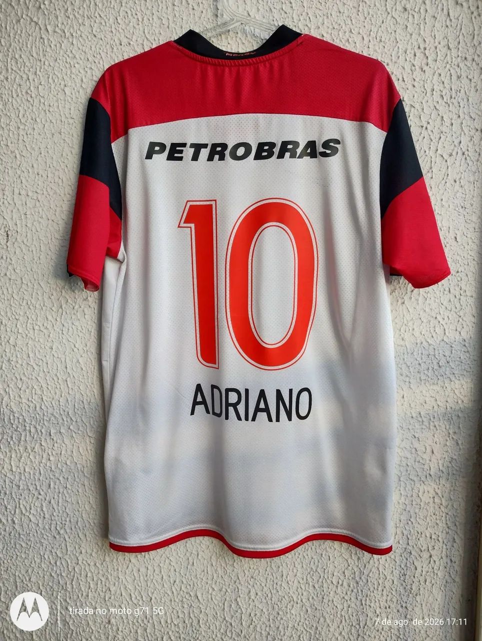 Camisa Nike Flamengo 2008 # 10  Adriano  - Foto 3