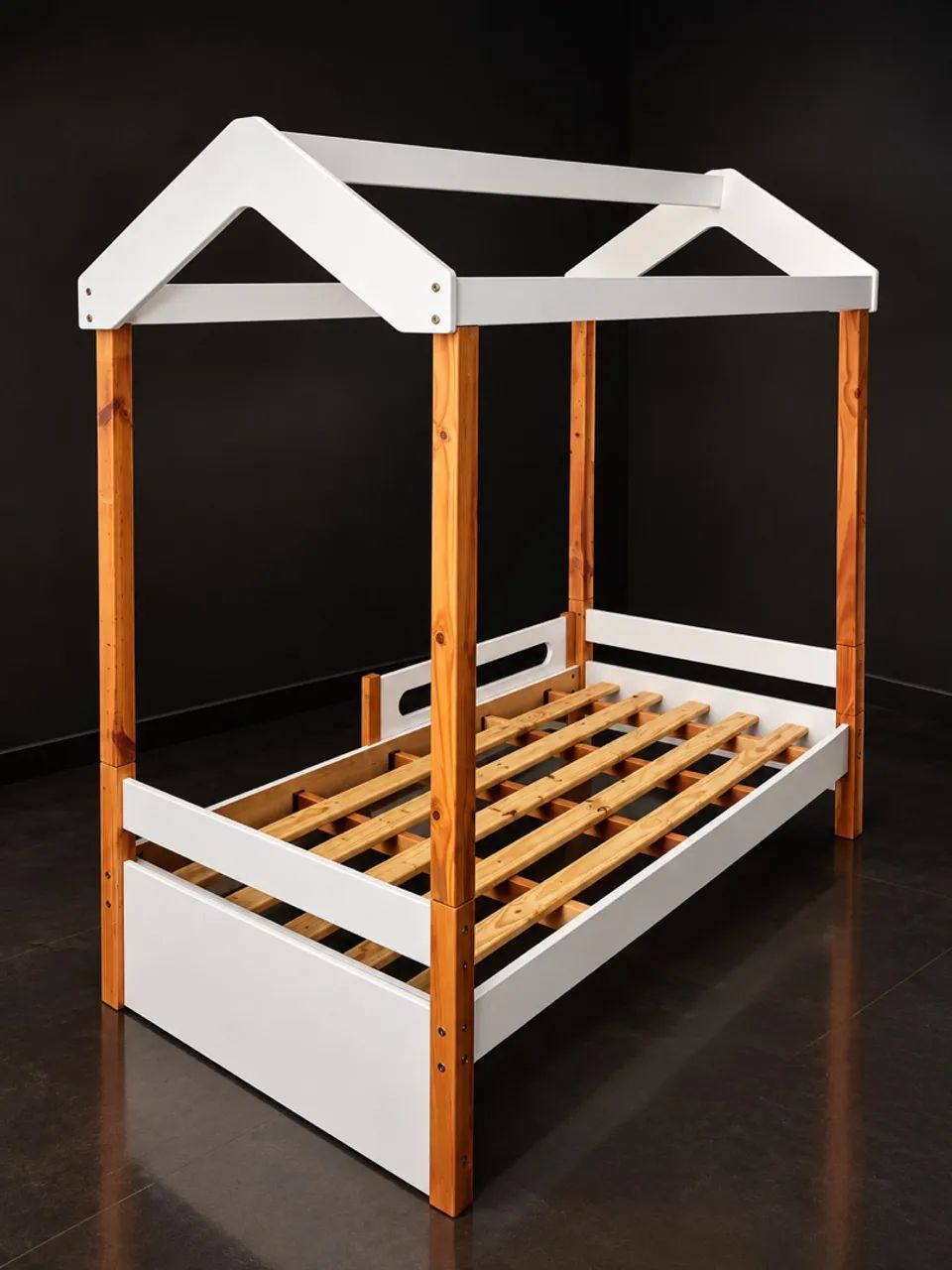 Bi cama solteiro com cabana 