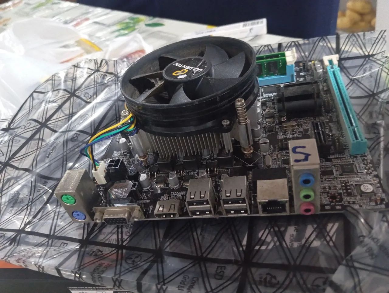 Kit - Processador I5, Placa Mãe e 16g RAM - Foto 2