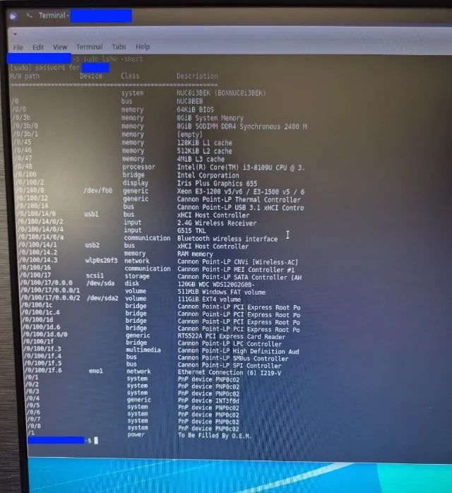 Mini PC Intel NUC-8i3BEK - Core i3 8ª Geração | 8GB RAM | SSD 120GB | Iris Plus 655 - Foto 5
