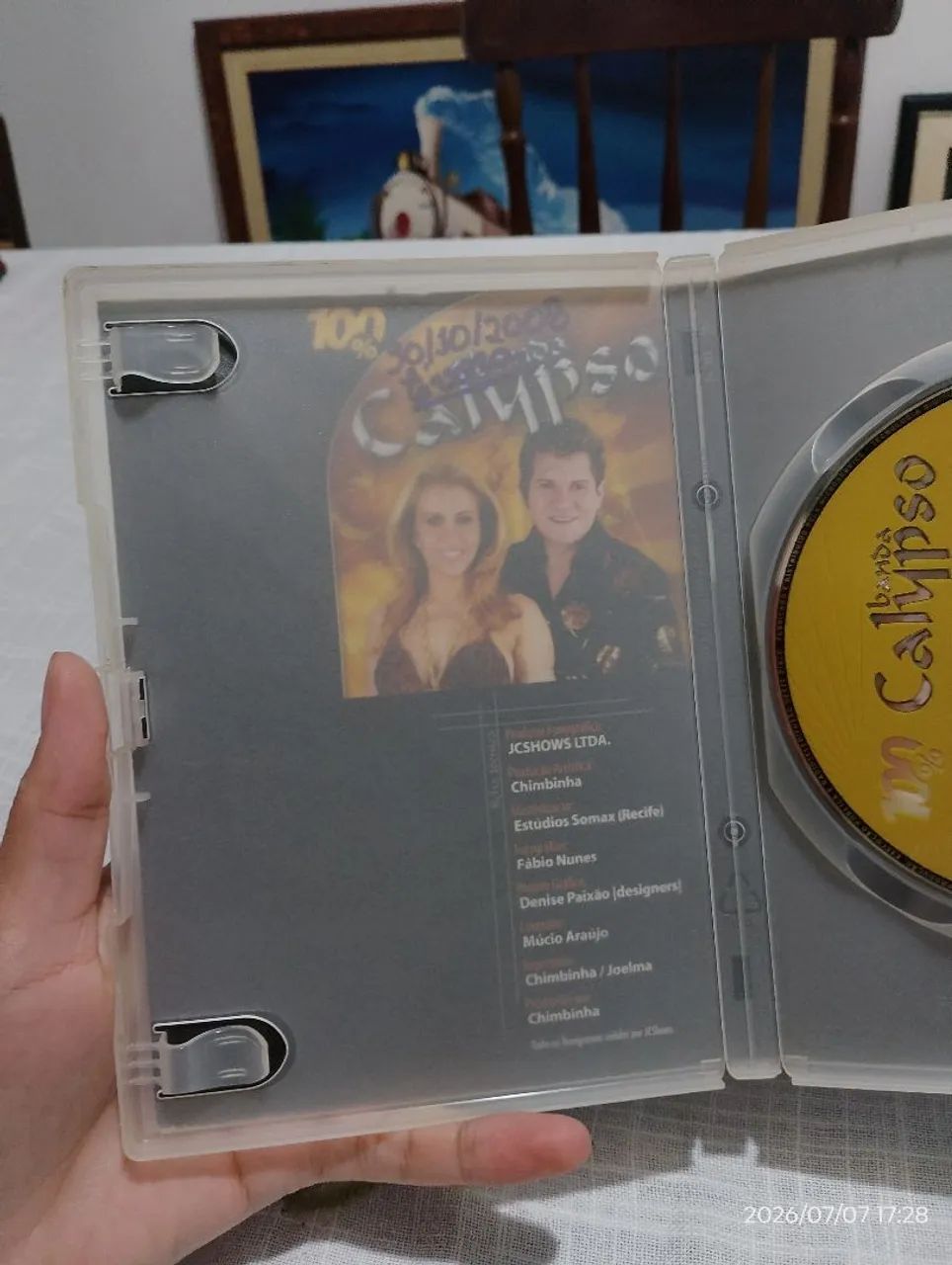 Banda Calypso DVD 100%  - Foto 2