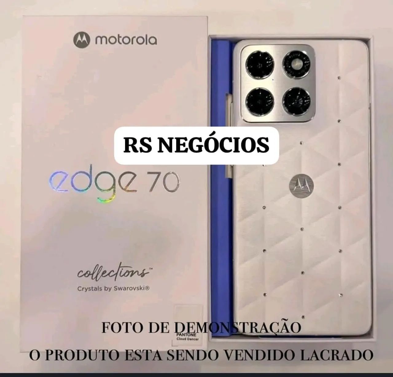 Edge 70 512gb, Lacrado + NF (Até 12x) (Crystals)
