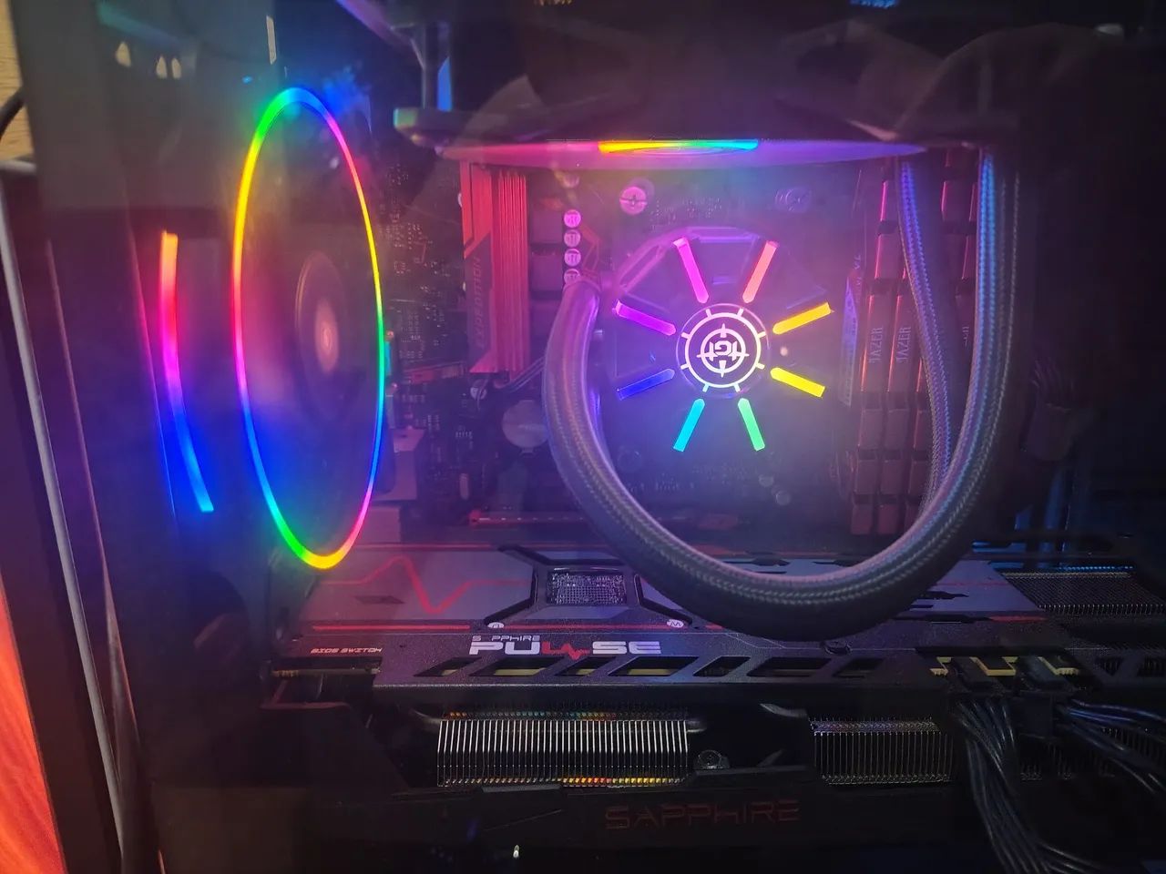 PC Gamer Ryzen 7 2700 + RX 5700 8GB + 32GB RAM + SSD 480GB + HD 1TB - Foto 3
