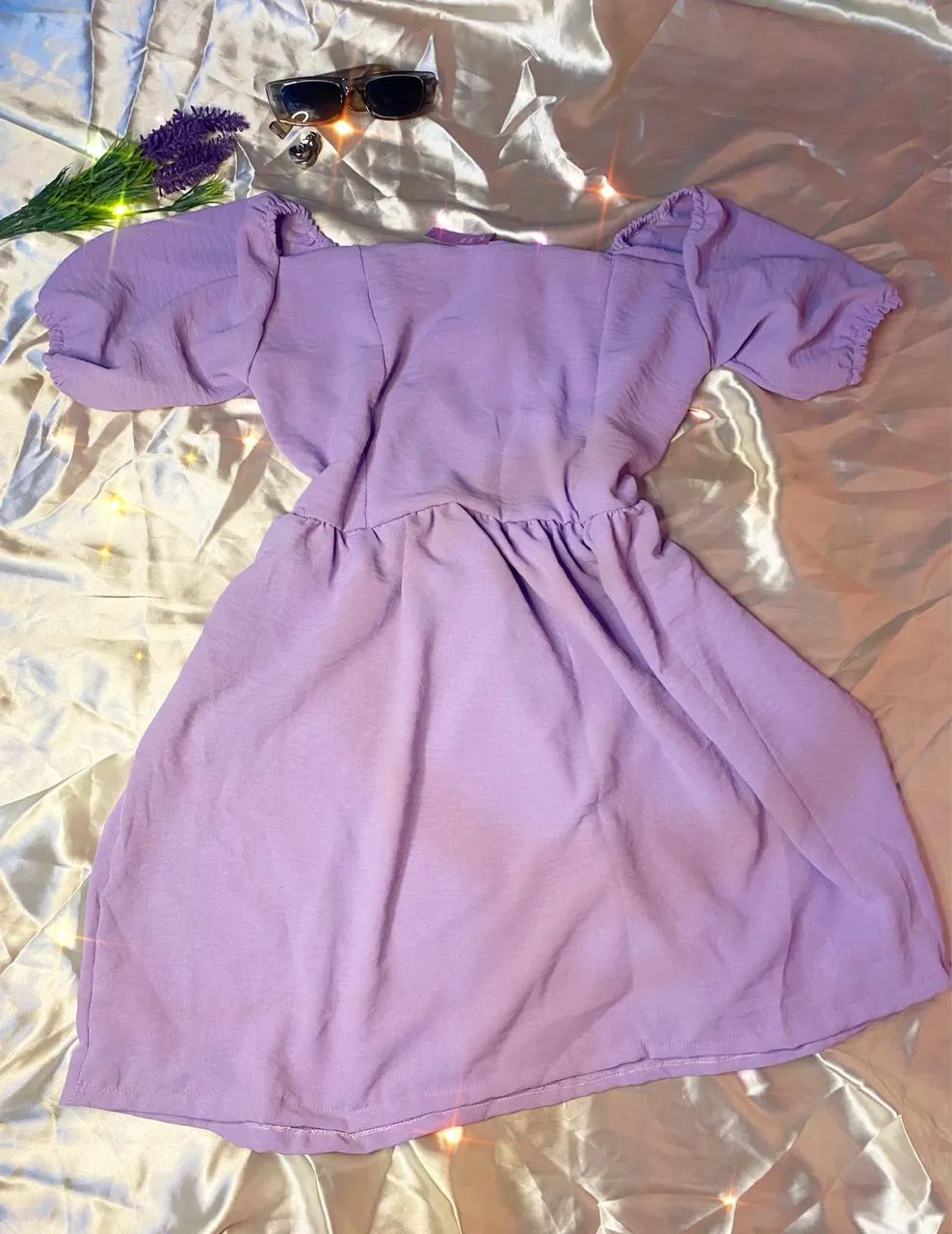 Vestido lilás m g
