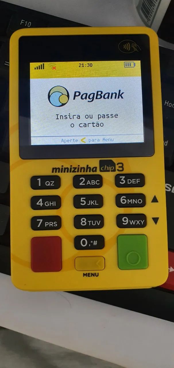 Maquininha Minizinha Chip 3 "Ler a Descrição" - Foto 3