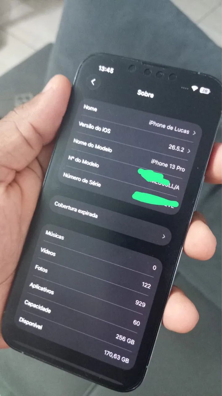 iPhone 13Pro 256GB | Bateria 84%