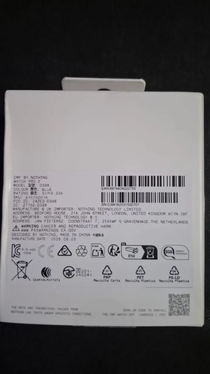 Smartwatch CMF Watch Pro 2 - Apenas aberto e Testado!  - Foto 5