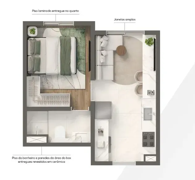 PLANTA 24m²