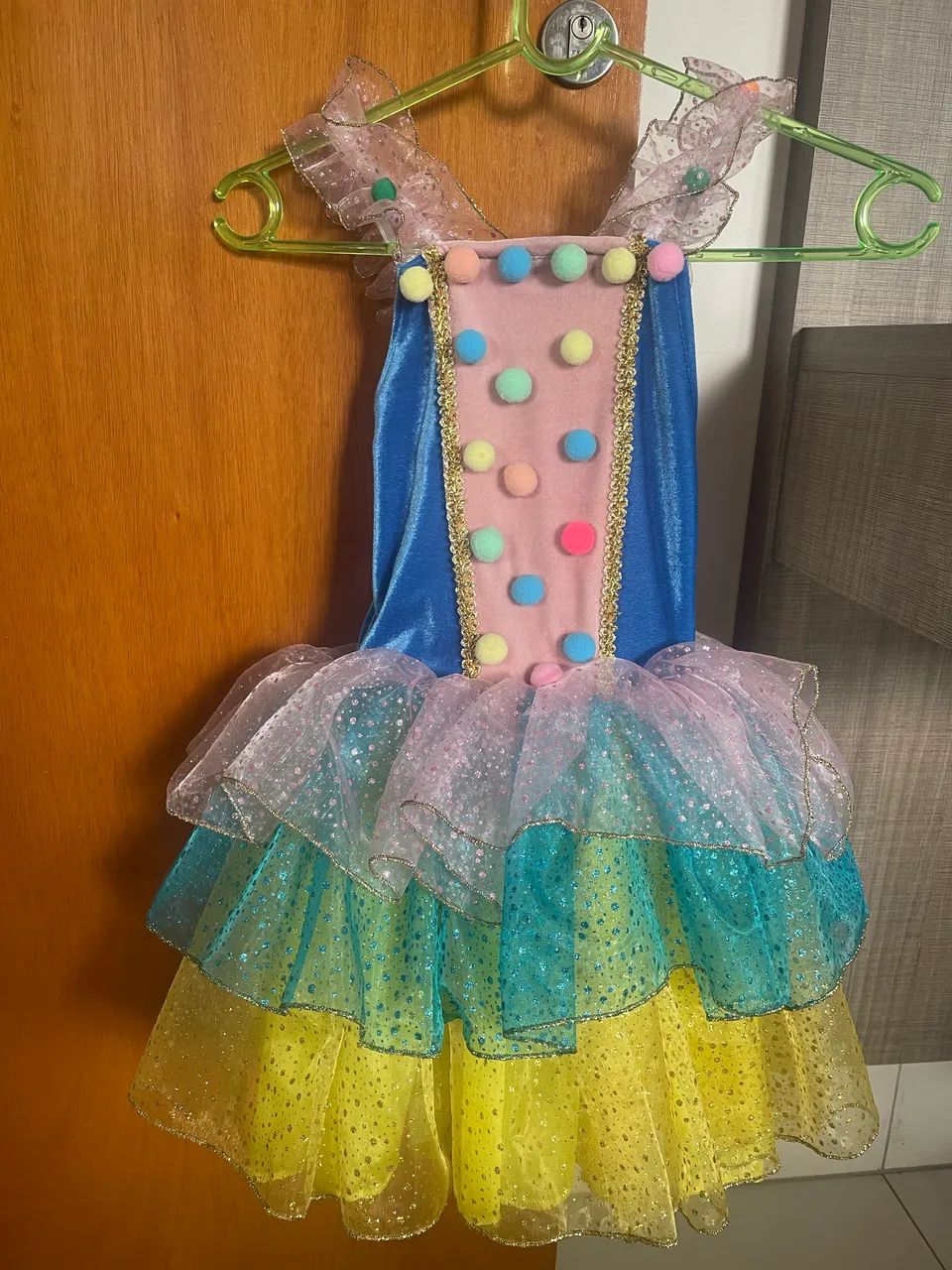 Vestido de balé infantil