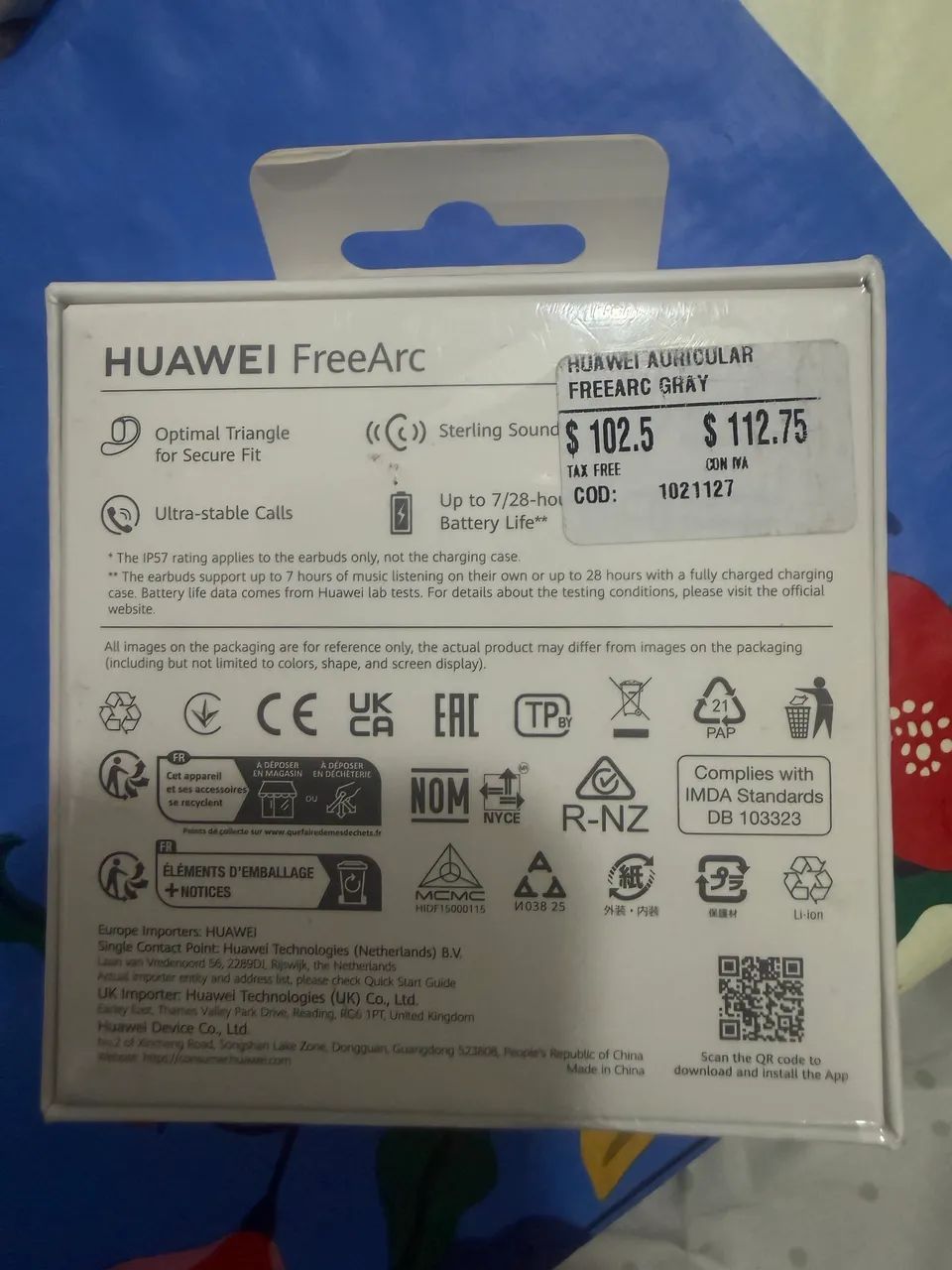 Fone Huawei bluetooth - Foto 2