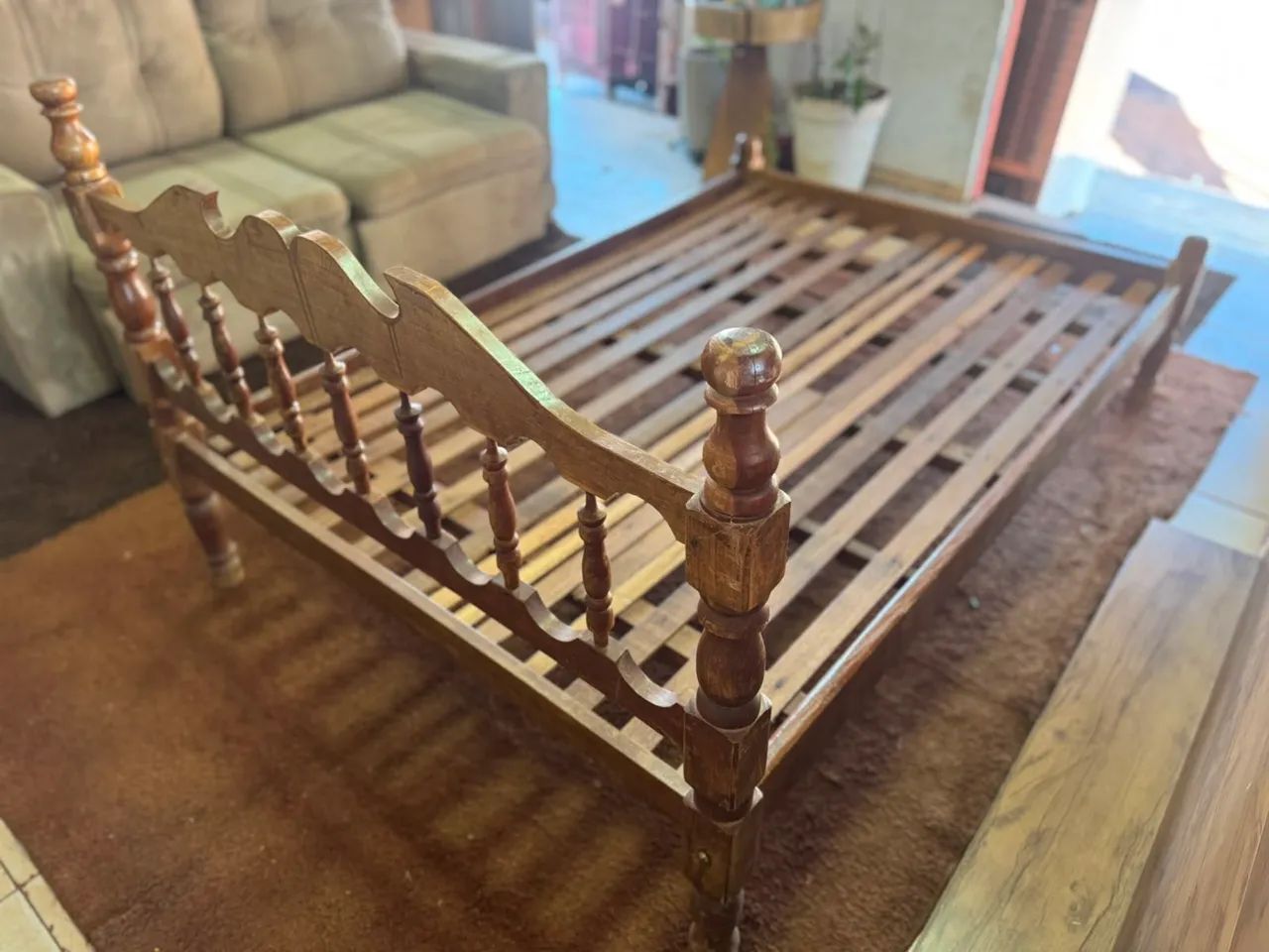 Cama de madeira Maciça  - Foto 2