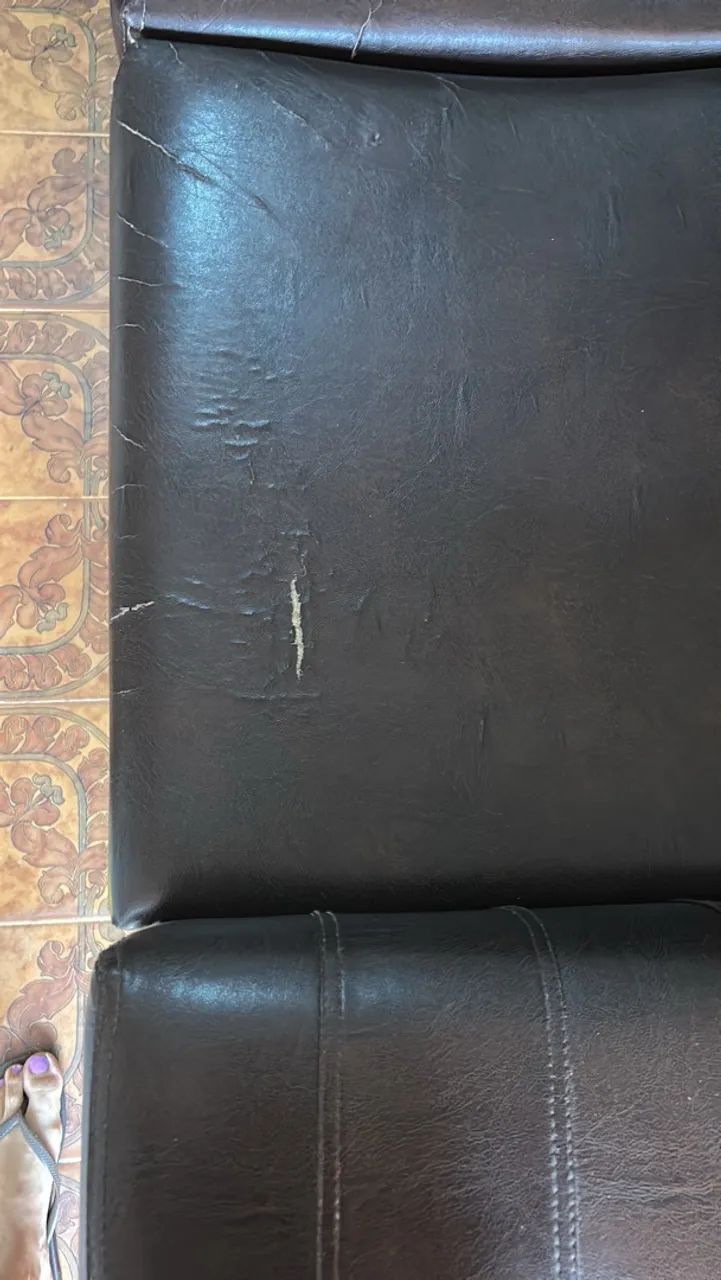 Sofá couro sintético  - Foto 4