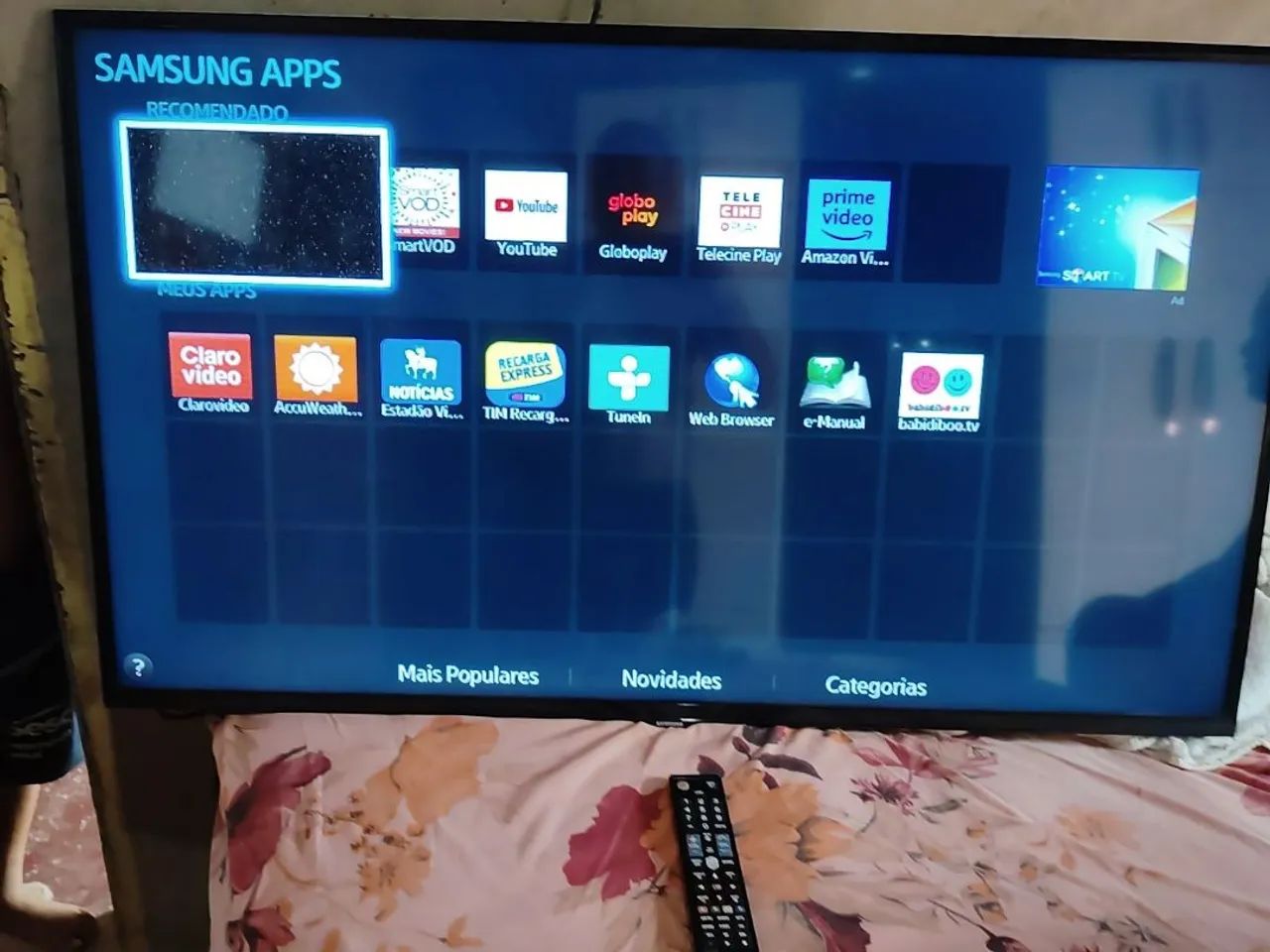 Vendo televisão Samsung smart 50 polegadas