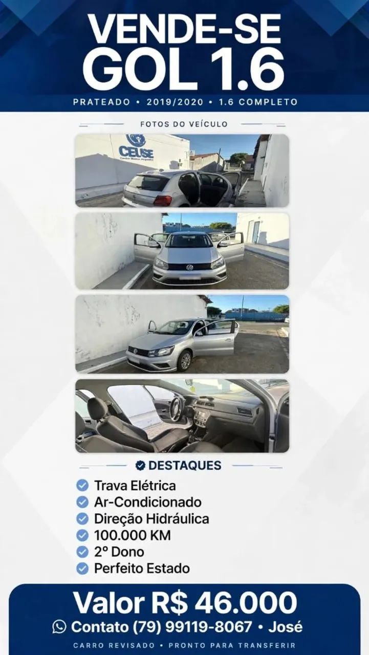 Volkswagen Gol Gol 1.6 MSI Flex 8V 5p 2020
