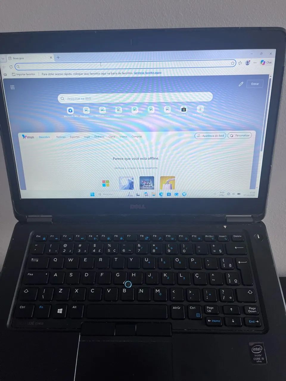 Vendo notebook DELL LATITUDE E7450