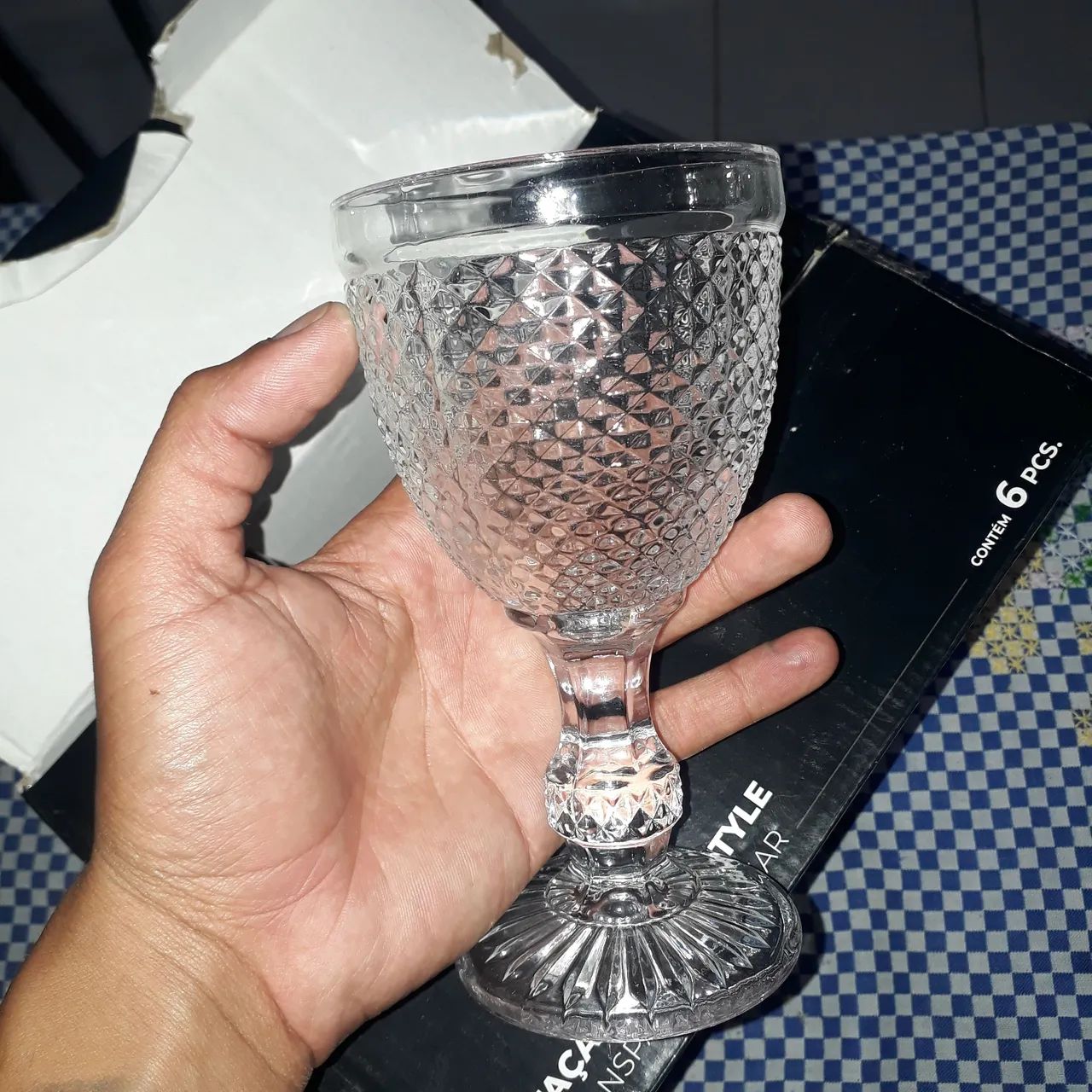 Conjunto de Taças de Vidro - Gamma (6 peças) - NOVAS