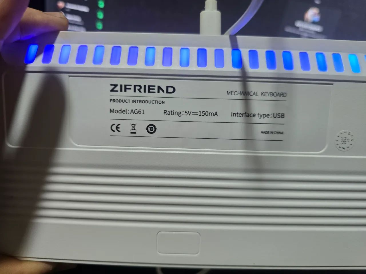 Teclado mecânico ZIFRIEND - Foto 3