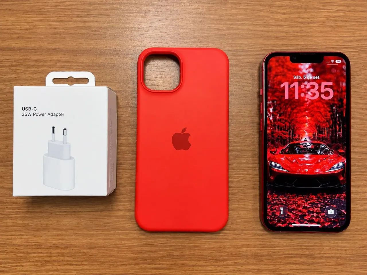 iPhone 13 Vermelho (128gb) - Ótimo Estado - Celulares e