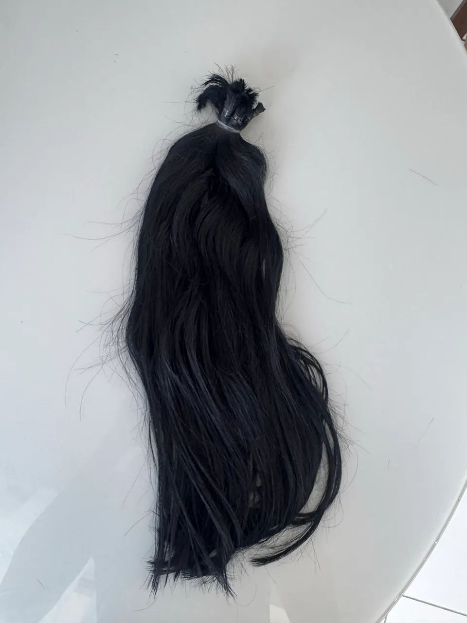 Vendo cabelo humano brasileiro 50 cm preto
