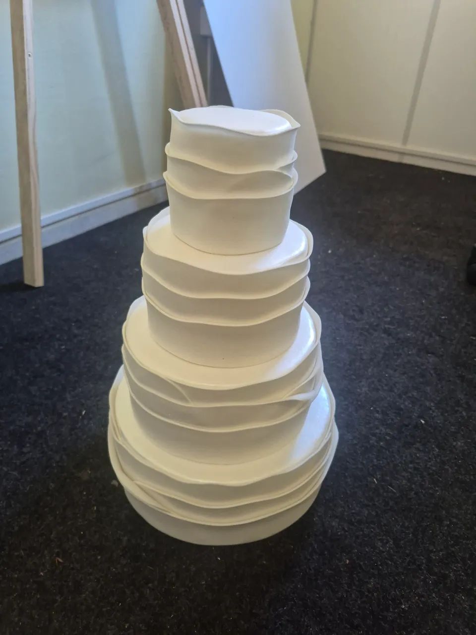 Bolo fake casamento