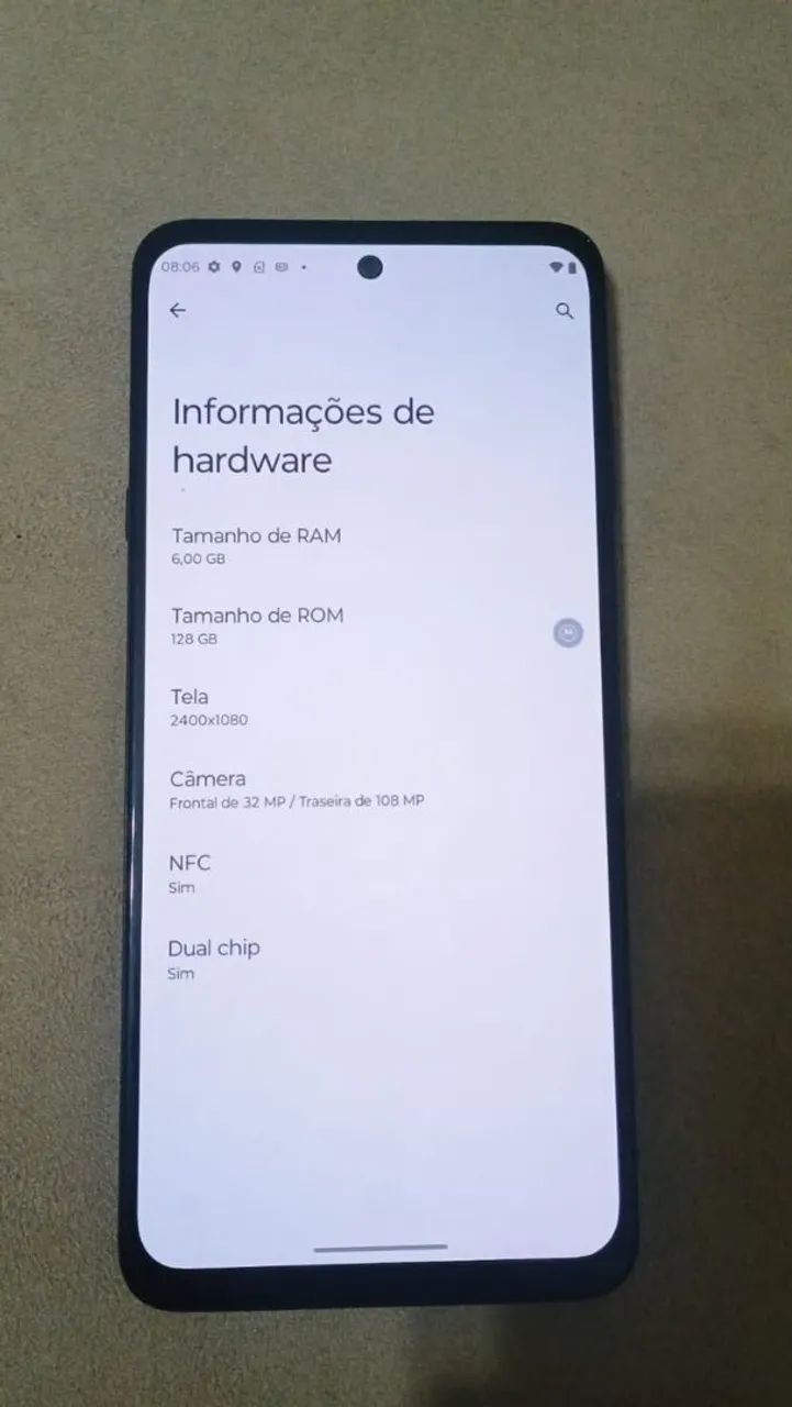 Celular Moto Edge 20 Lite 