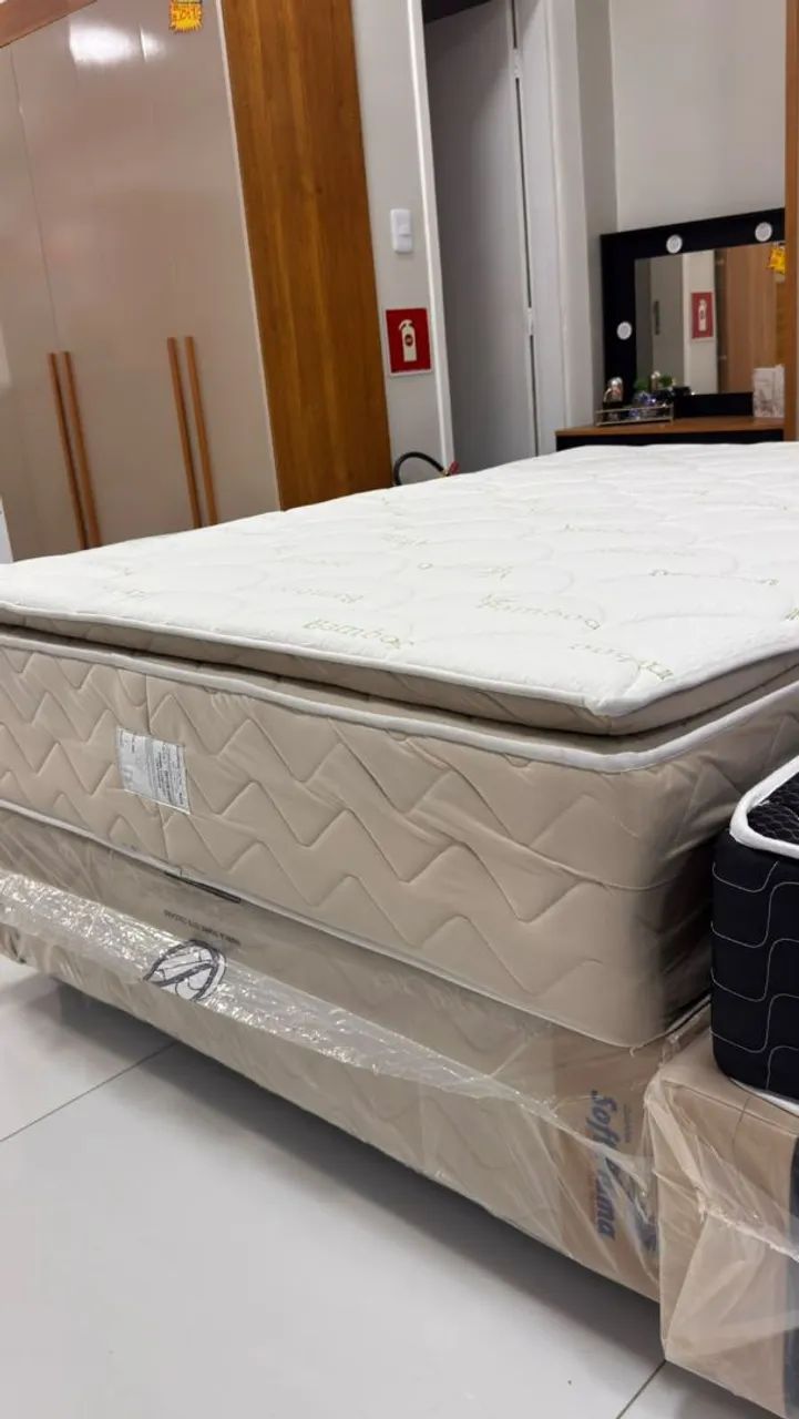 Conjunto Box Prime Confort Soft Pluma- Entrega grátis 