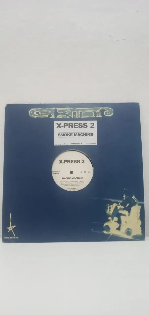 Lp Disco de Vinil  X- Press 2 Smoke Machine 
